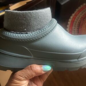 UGG Gray Ankle Boots